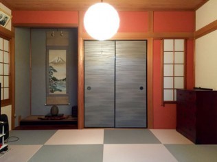 和室を和モダンテイストでイメージを一新しました。