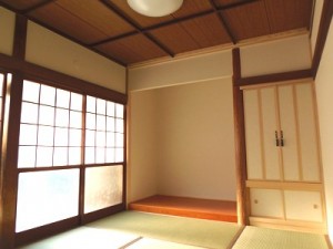 暗かった和室が明るく格式高い和室に・・・