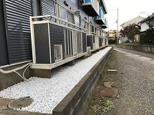 リゾートのような雰囲気のある集合アパートになりました