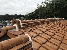 火災保険を利用しての屋根補修工事。綺麗に仕上がりました。