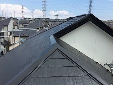 見違えるほどの屋根に。新築同様の屋根に戻りました。
