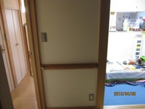 違和感なく手すりを設置。安全性も高まりました。