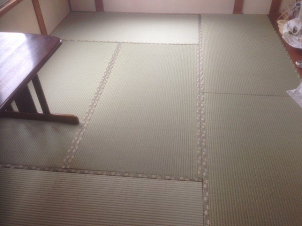 高級感溢れる畳に仕上がりました。