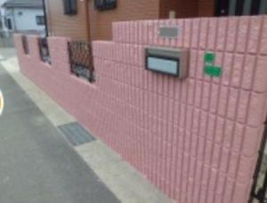 塀のカラーを変更し雰囲気もチェンジ！