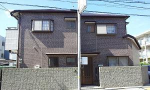 ハナコレクションで塗り替え艶のある外壁に