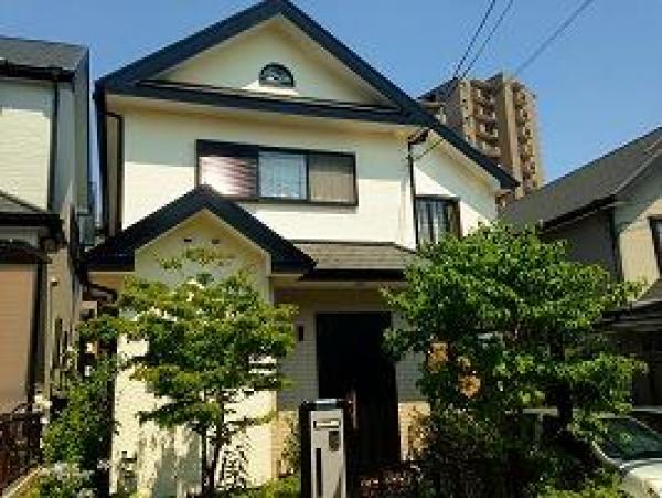 白を基調にしたことで明るい外観に
