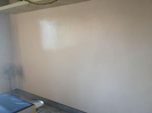 キレイで明るい室内に。清潔感も出ました。