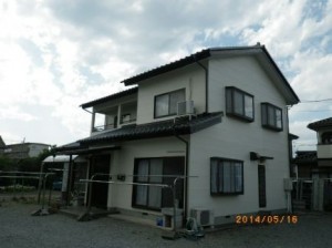 真っ白で新築のような仕上がりに。
