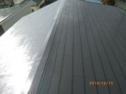 夏の屋根の温度上昇を抑える遮熱塗装で快適な住空間に。