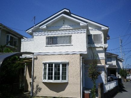 築15年の家の外観がリフレッシュしました。