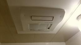 ワイヤレスリモコンも付いた浴室暖房乾燥機を付けました