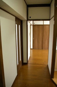 劣化していた公団住宅のお部屋が新しく生まれ変わりました。