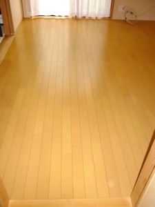 たった半日で、部屋の雰囲気が大きく変わりました。