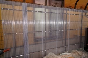 シャッター付きのサッシに替えました！