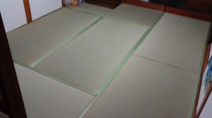 い草の良い香り漂う和室に