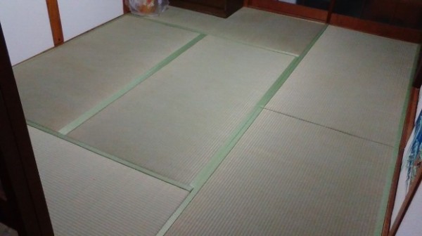 い草の良い香り漂う和室に