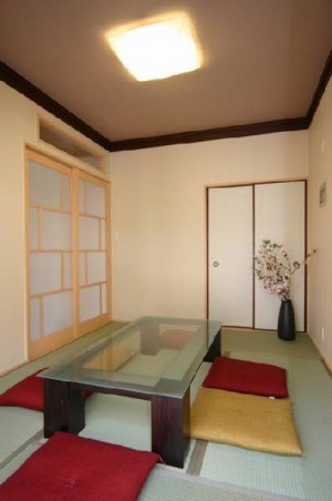 応接室をモダン和室に変更しました。