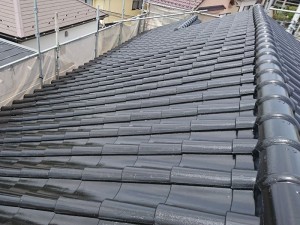見た目も新築同様。綺麗で元気な屋根に戻りました！