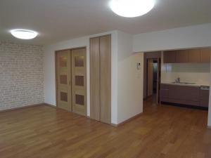 間取り変更、水回り設備も新しくし、住み心地のよい部屋へ