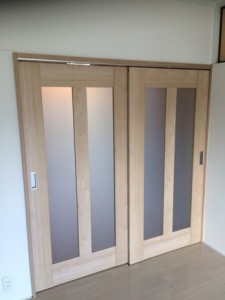 建具(ドア、間仕切り)の設置・交換・撤去リフォーム事例