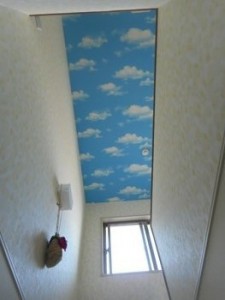 イメージ通りの青空が広がる家になりました！