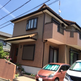 塗り替えたことでより洋風の素敵な外観に！