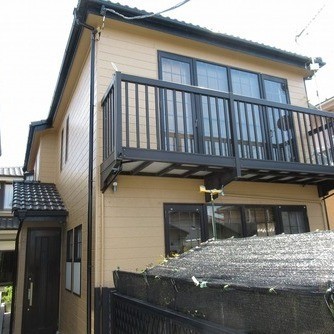 元気のでるお家に！塗り替えで印象が大きく変わります。