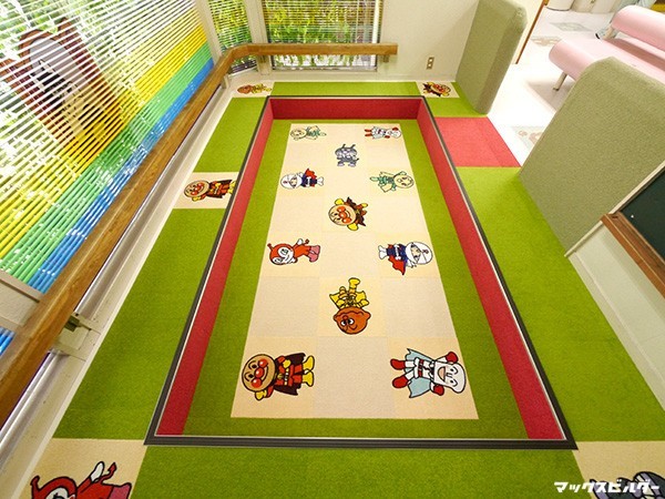子供が楽しめる待合室に仕上がりました。
