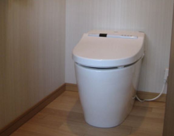 使いにくかった和式トイレをタンクレストイレに替えました。