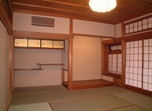 日本家屋の良さは最大限残しながらのリノベーションでした