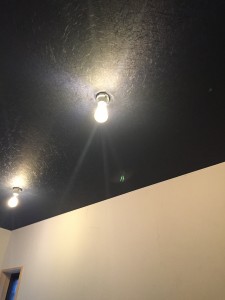 照明器具には、当社で販売中のLEDエジソン電球を使用しました。
