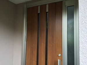 玄関リフォーム 建具(ドア、間仕切り)の設置・交換・撤去 長崎未来リフォーム