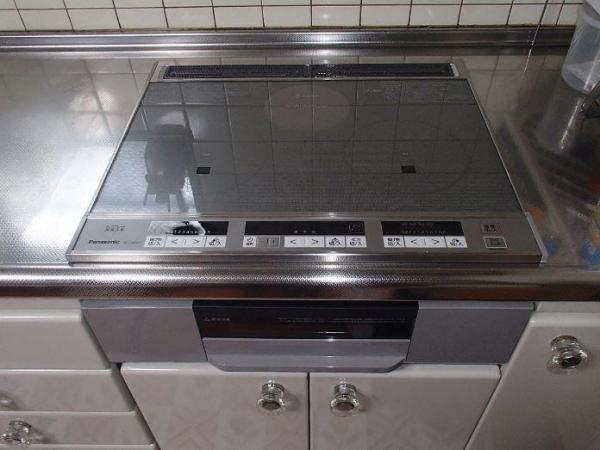 気になっていたIHクッキングヒーターに取り替えました