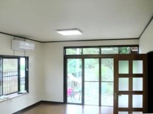 広々とした明るいLDKに生まれ変わりました。