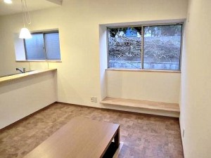 古い間取りを現代風のLDKが一体化した開放感あふれる間取りへ変更しました！